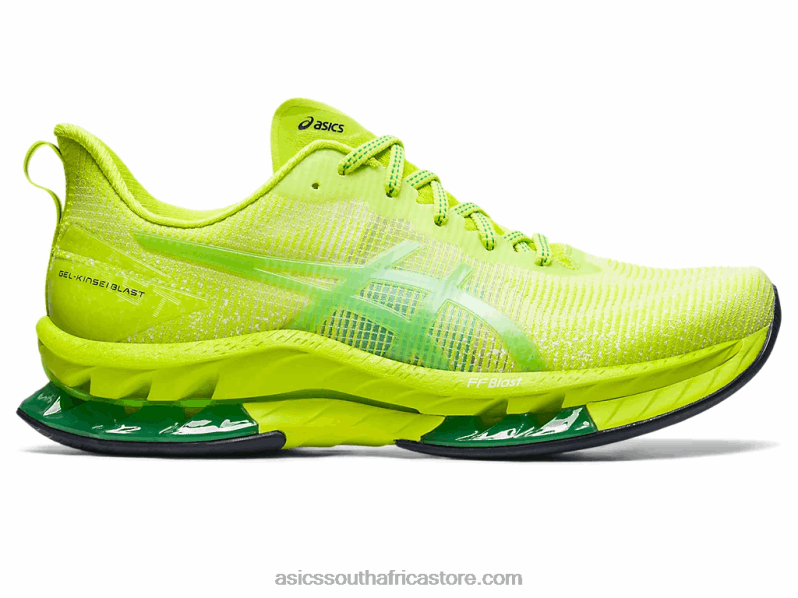 Men Asics Gel-Kinsei Blast Le 2 LH4X0210 Lime Zest