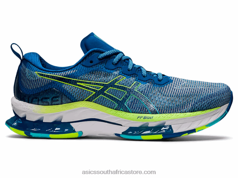 Men Asics Gel-Kinsei Blast Le LH4X01537 Lake Drive/Hazard Green