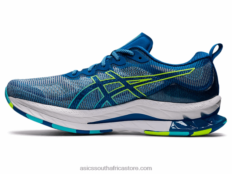 Men Asics Gel-Kinsei Blast Le LH4X01537 Lake Drive/Hazard Green