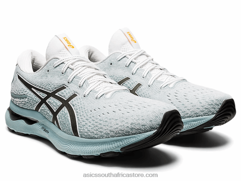 Men Asics Gel-Nimbus 24 LH4X01023 Light Steel/White