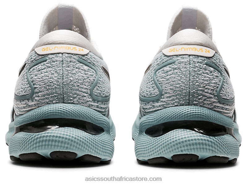 Men Asics Gel-Nimbus 24 LH4X01023 Light Steel/White