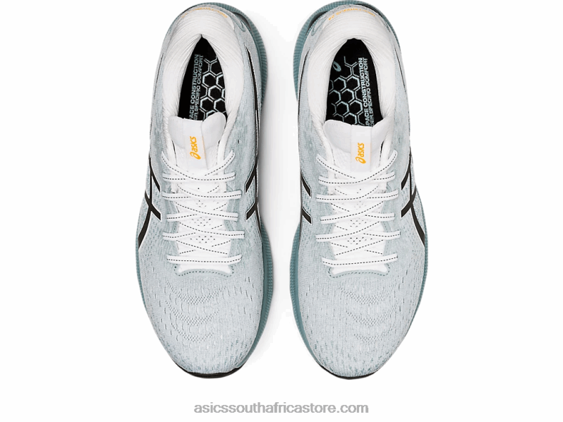 Men Asics Gel-Nimbus 24 LH4X01023 Light Steel/White