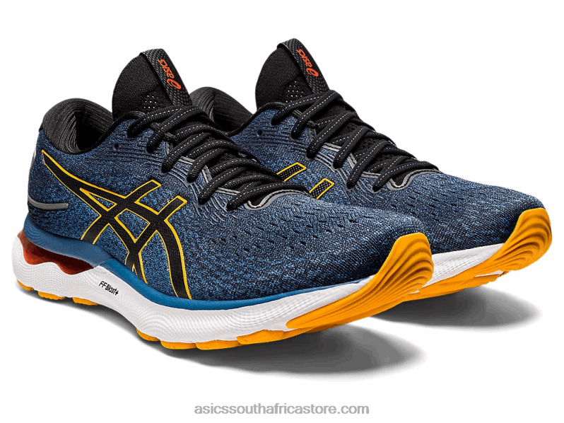 Men Asics Gel-Nimbus 24 LH4X01025 Azure/Amber