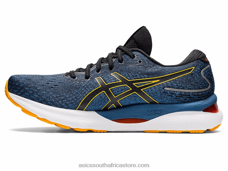 Men Asics Gel-Nimbus 24 LH4X01025 Azure/Amber