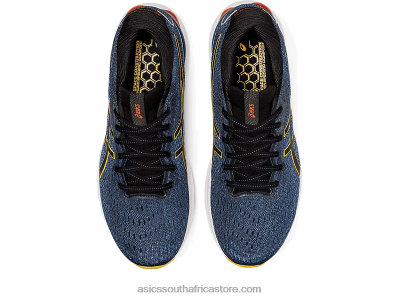 Men Asics Gel-Nimbus 24 LH4X01025 Azure/Amber