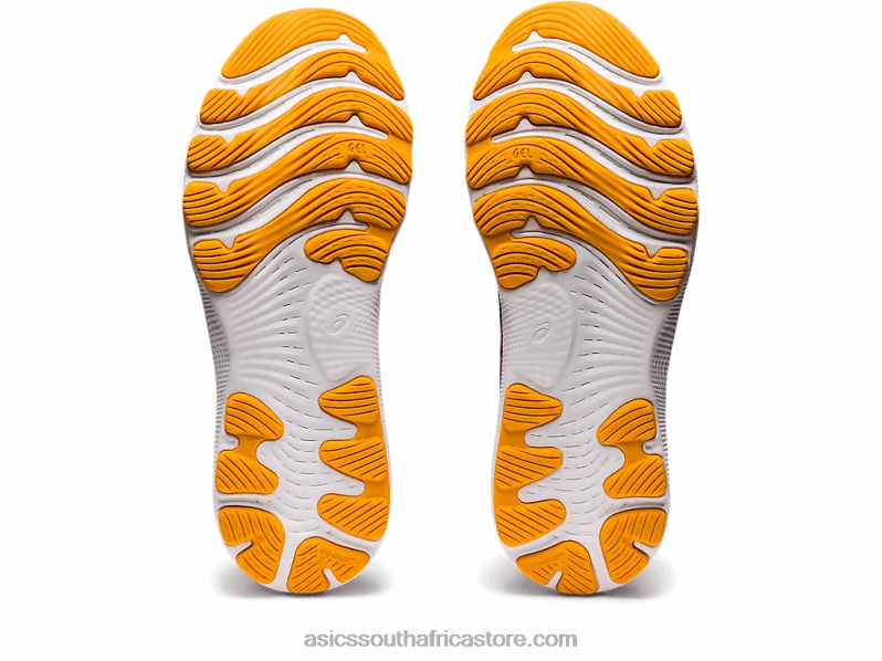 Men Asics Gel-Nimbus 24 LH4X01025 Azure/Amber