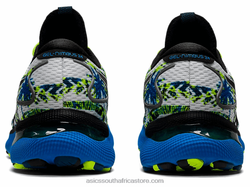 Men Asics Gel-Nimbus 24 LH4X01293 White/Black