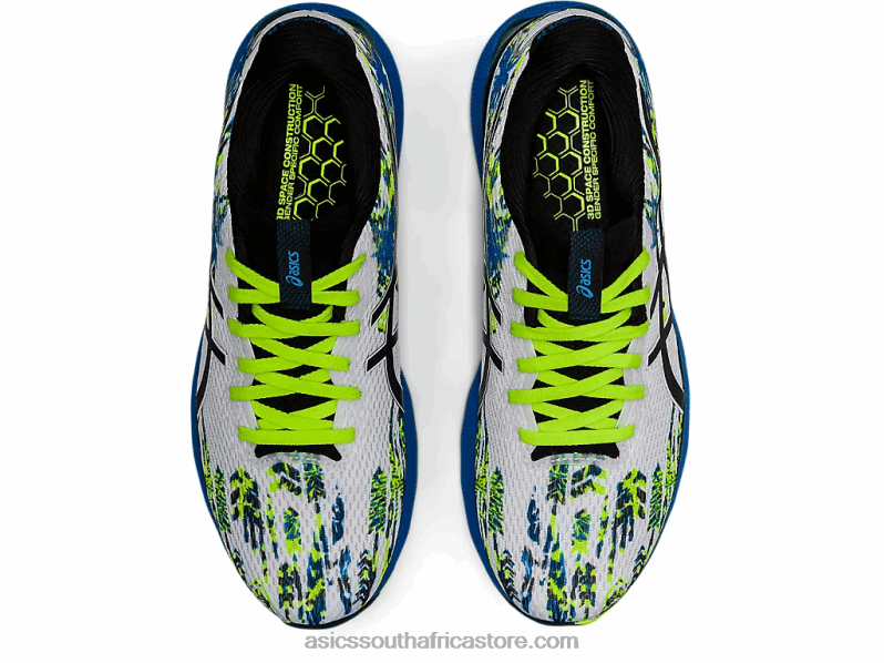 Men Asics Gel-Nimbus 24 LH4X01293 White/Black