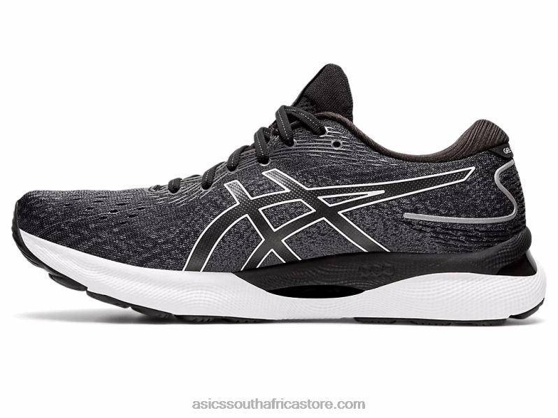 Men Asics Gel-Nimbus 24 LH4X01549 Black/White