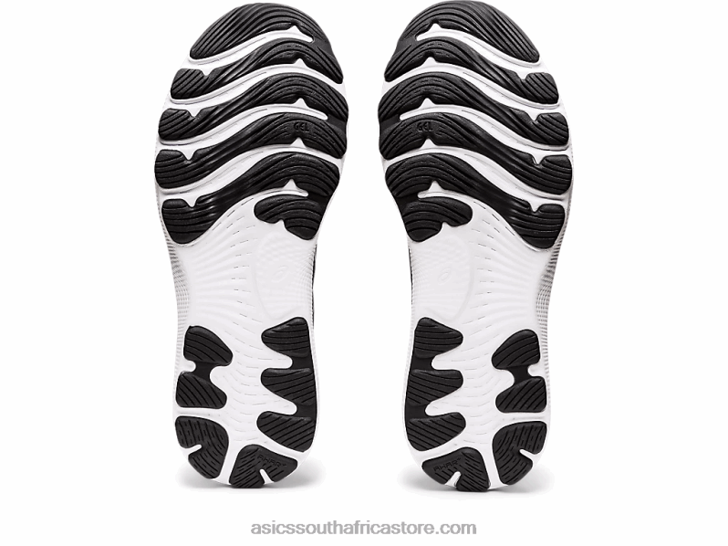 Men Asics Gel-Nimbus 24 LH4X01549 Black/White