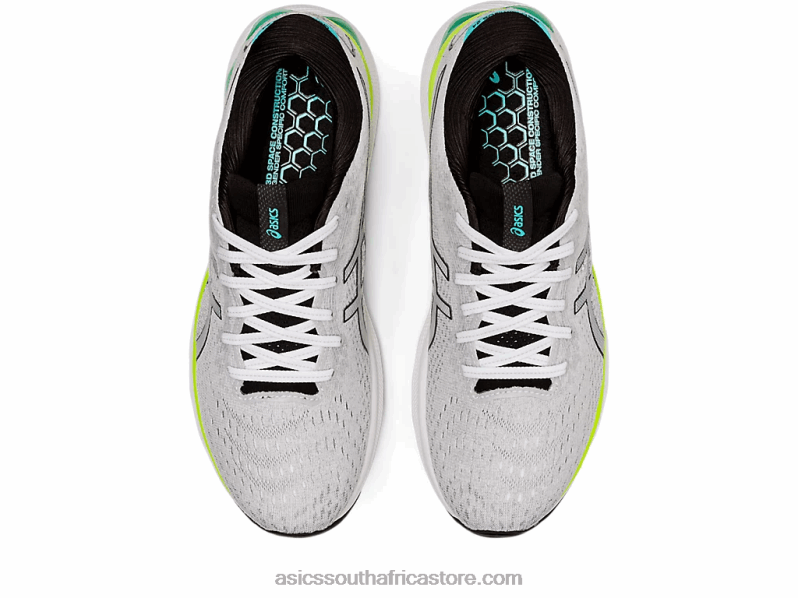 Men Asics Gel-Nimbus 24 LH4X01553 White/Black