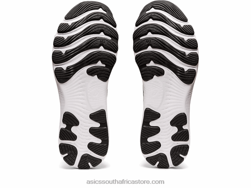 Men Asics Gel-Nimbus 24 LH4X01553 White/Black