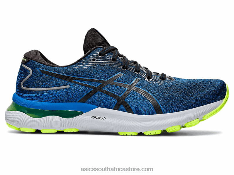 Men Asics Gel-Nimbus 24 LH4X01554 Black/Lake Drive