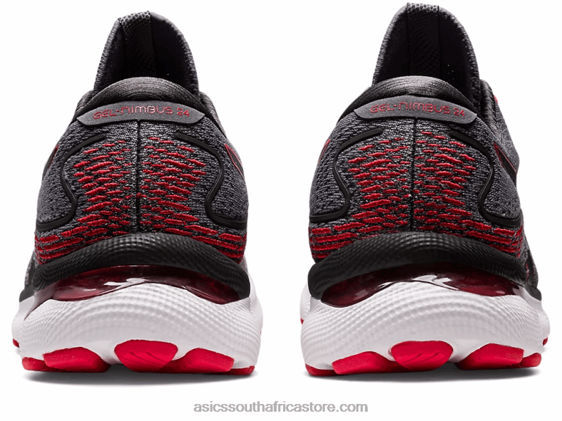 Men Asics Gel-Nimbus 24 LH4X0213 Metropolis/Classic Red