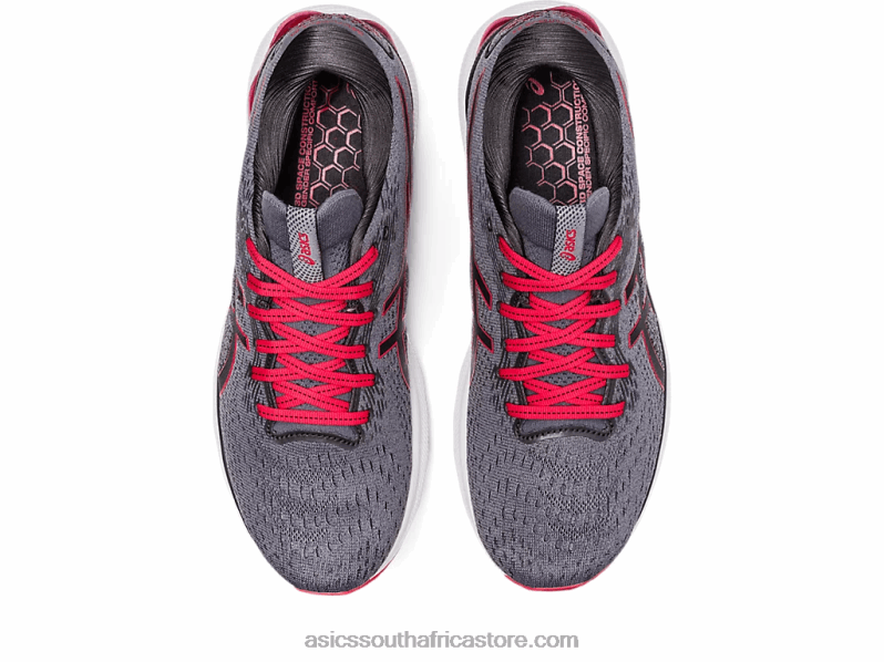 Men Asics Gel-Nimbus 24 LH4X0213 Metropolis/Classic Red