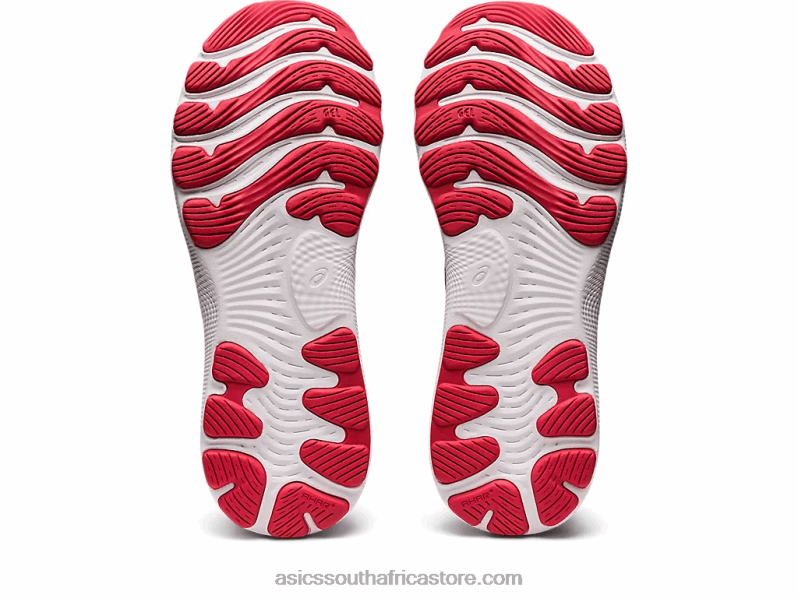 Men Asics Gel-Nimbus 24 LH4X0213 Metropolis/Classic Red