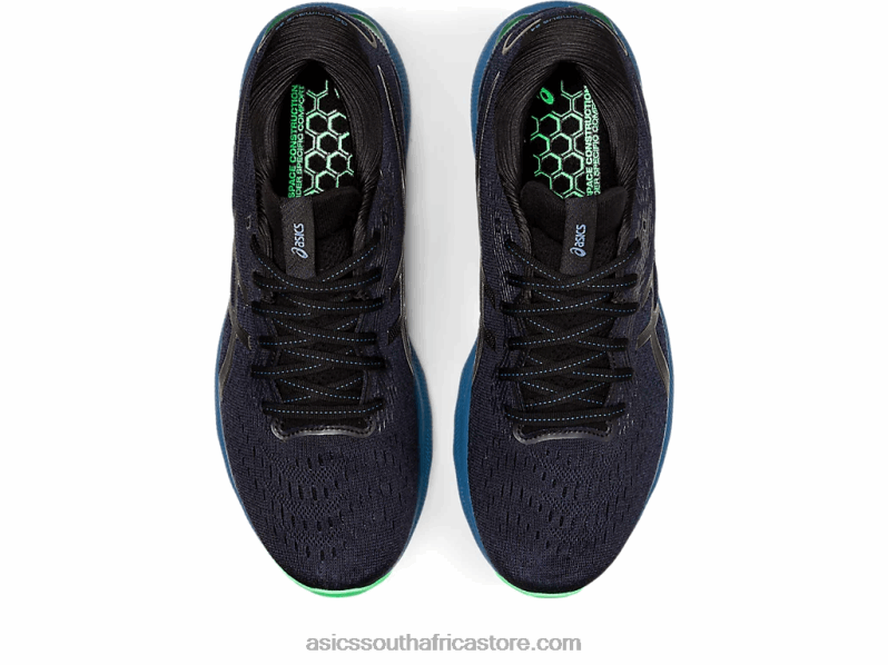 Men Asics Gel-Nimbus 24 LH4X0663 Black/Gunmetal
