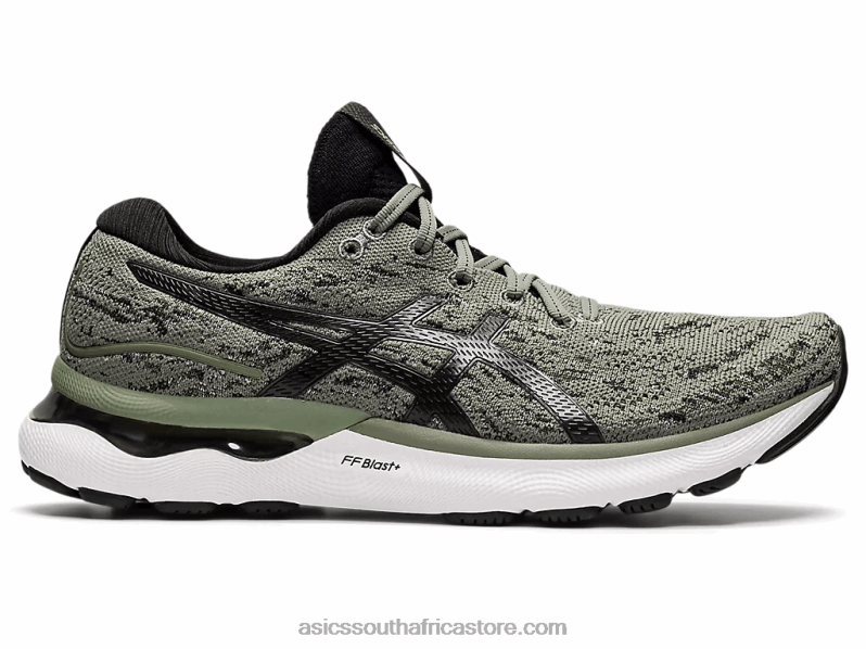 Men Asics Gel-Nimbus 24 Mk LH4X01205 Lichen Green/Black