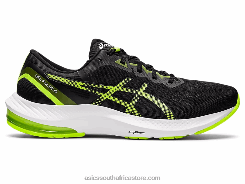 Men Asics Gel-Pulse 13 LH4X01495 Black/Hazard Green
