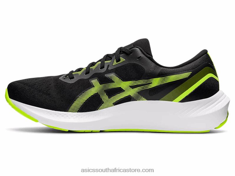 Men Asics Gel-Pulse 13 LH4X01495 Black/Hazard Green
