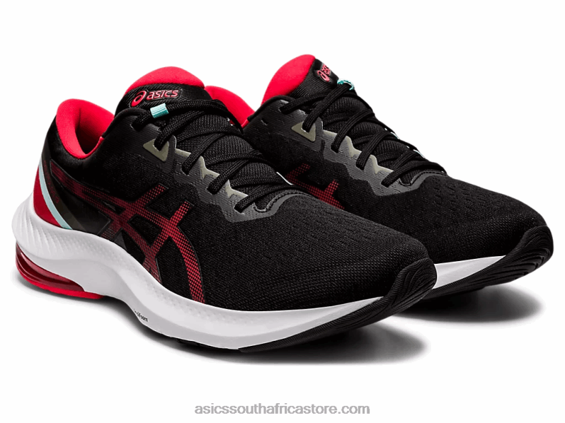 Men Asics Gel-Pulse 13 LH4X01729 Black/Electric Red