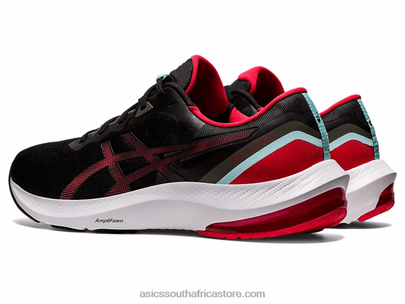 Men Asics Gel-Pulse 13 LH4X01729 Black/Electric Red