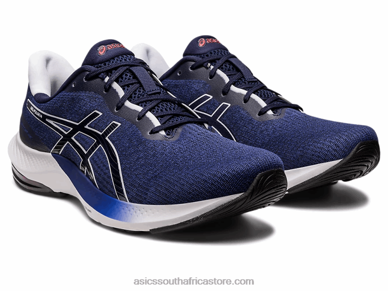 Men Asics Gel-Pulse 14 LH4X0418 Indigo Blue/White