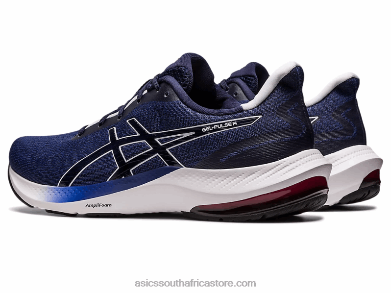 Men Asics Gel-Pulse 14 LH4X0418 Indigo Blue/White