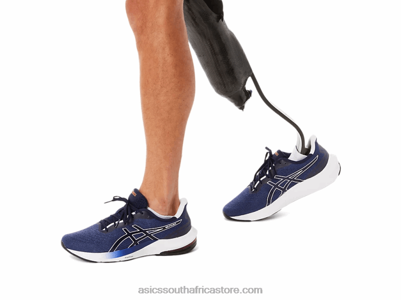 Men Asics Gel-Pulse 14 LH4X0418 Indigo Blue/White
