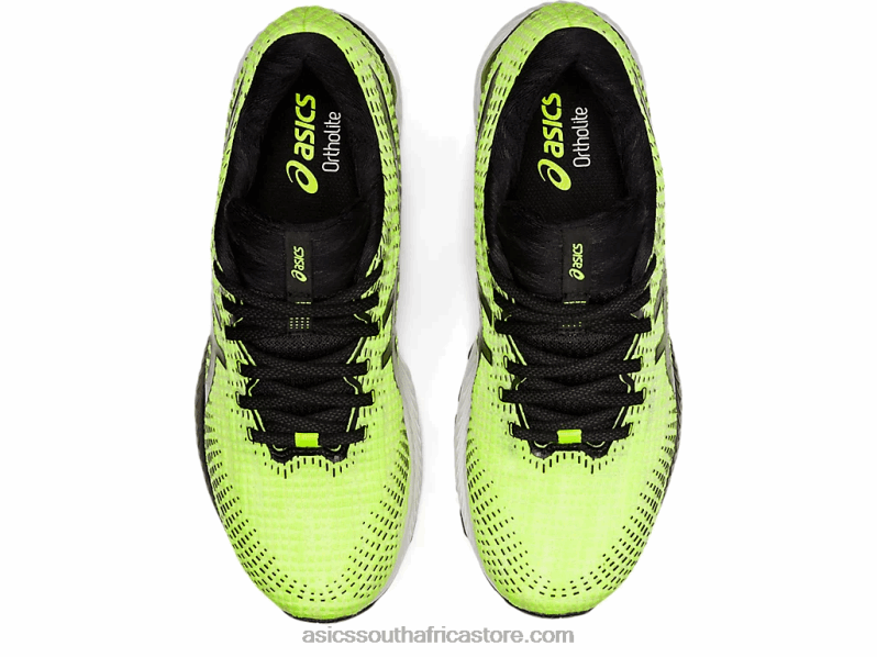 Men Asics Gel-Saiun LH4X01736 Safety Yellow/Black