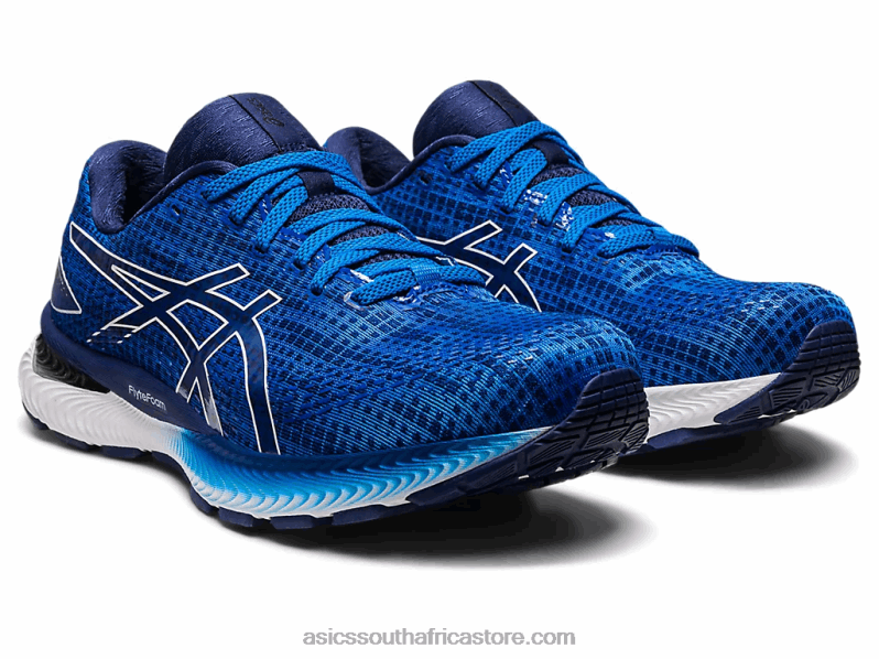 Men Asics Gel-Saiun LH4X0496 Electric Blue/White