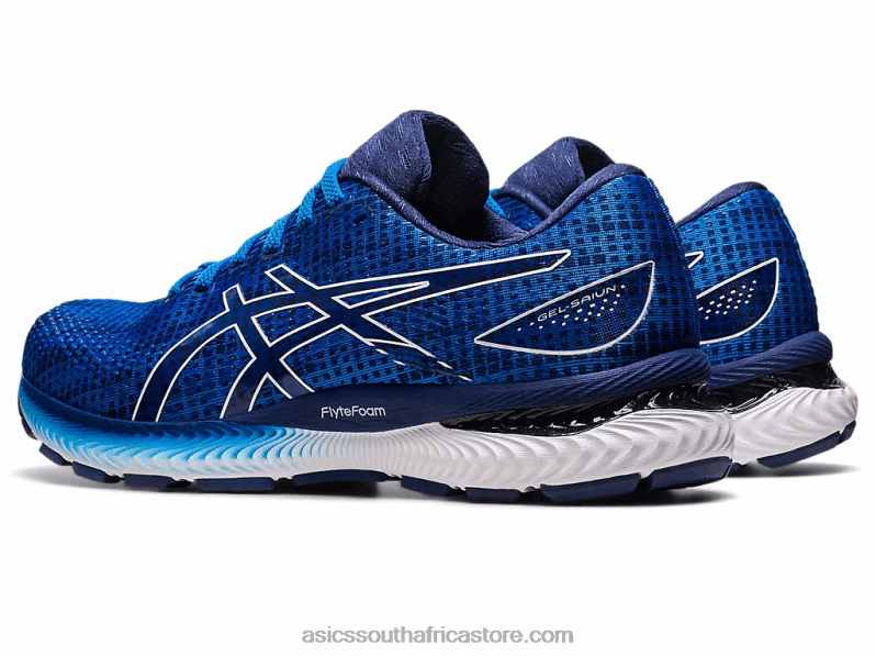 Men Asics Gel-Saiun LH4X0496 Electric Blue/White
