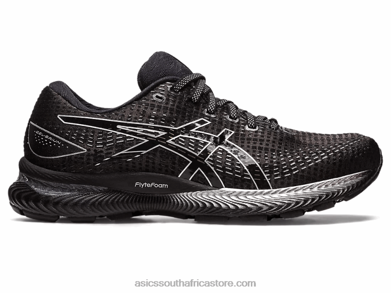 Men Asics Gel-Saiun LH4X0509 Black/Pure Silver