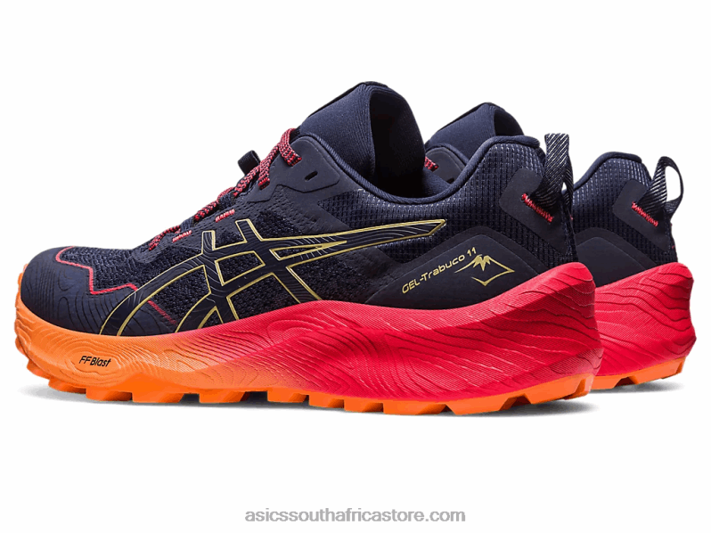 Men Asics Gel-Trabuco 11 LH4X0250 Indigo Blue/Olive Oil