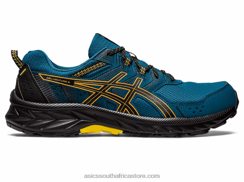Men Asics Gel-Venture 9 LH4X0102 Ink Teal/Sandstorm