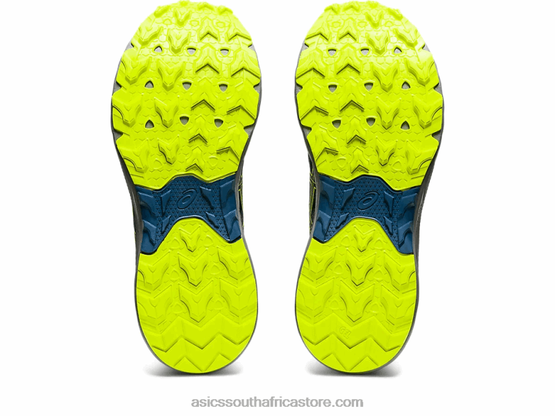 Men Asics Gel-Venture 9 LH4X0107 Peacoat/Safety Yellow