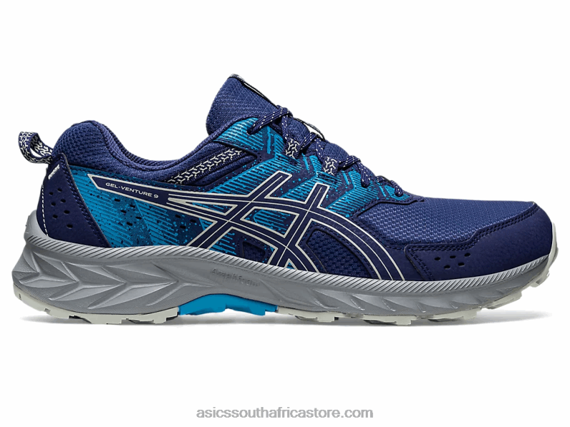 Men Asics Gel-Venture 9 LH4X0108 Indigo Blue/Light Sage