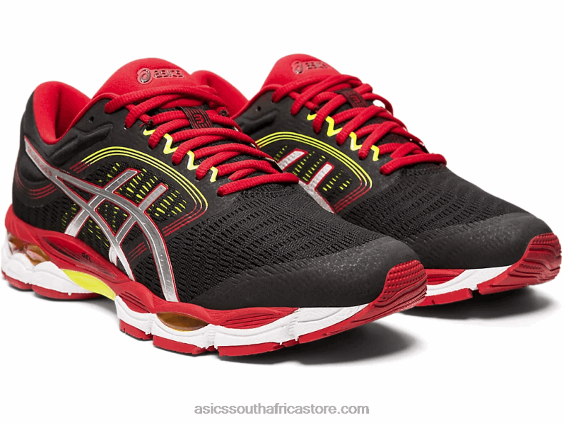 Men Asics Gel-Ziruss 3 LH4X02103 Black/Speed Red