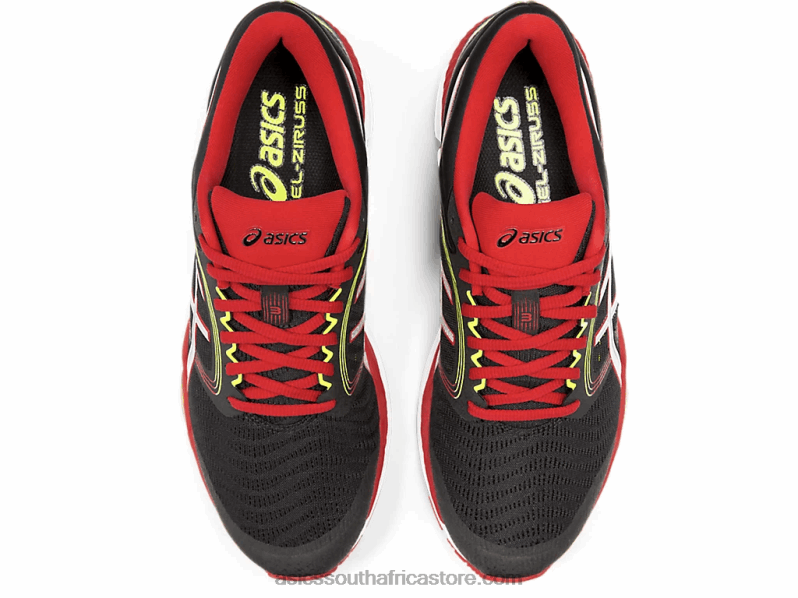 Men Asics Gel-Ziruss 3 LH4X02103 Black/Speed Red