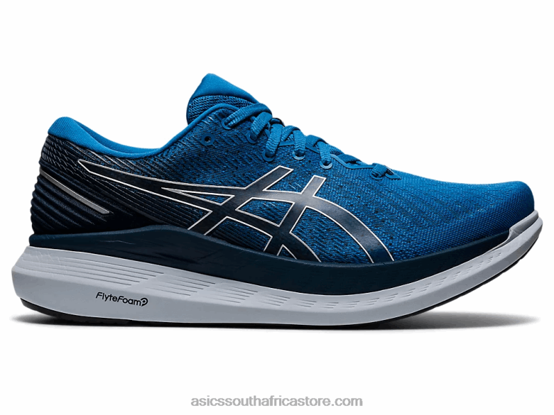 Men Asics Glideride 2 LH4X01922 Reborn Blue/Black