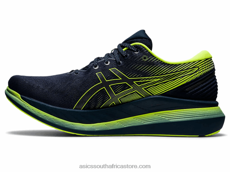 Men Asics Glideride 2 Lite-Show LH4X01920 French Blue/Lite Show