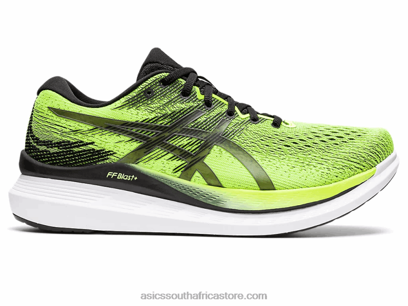 Men Asics Glideride 3 LH4X01137 Hazard Green/Black