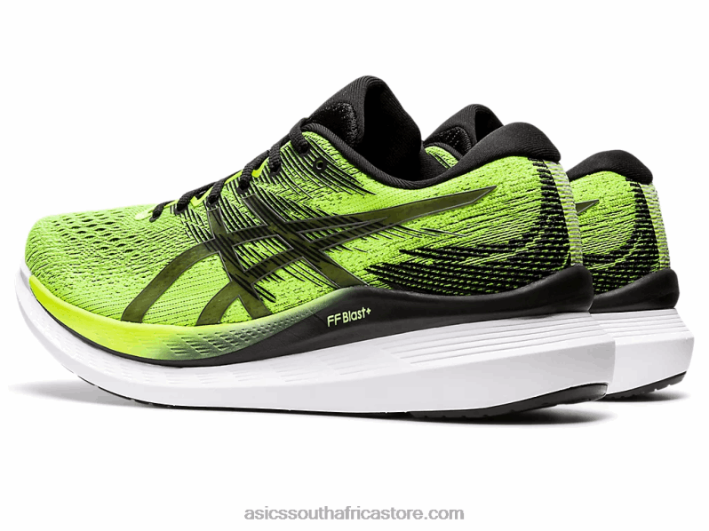 Men Asics Glideride 3 LH4X01137 Hazard Green/Black