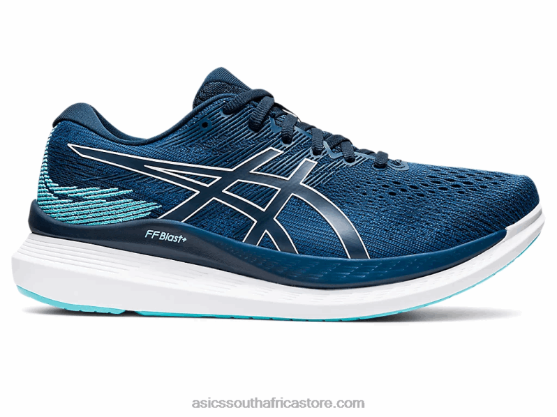 Men Asics Glideride 3 LH4X01201 Mako Blue/French Blue