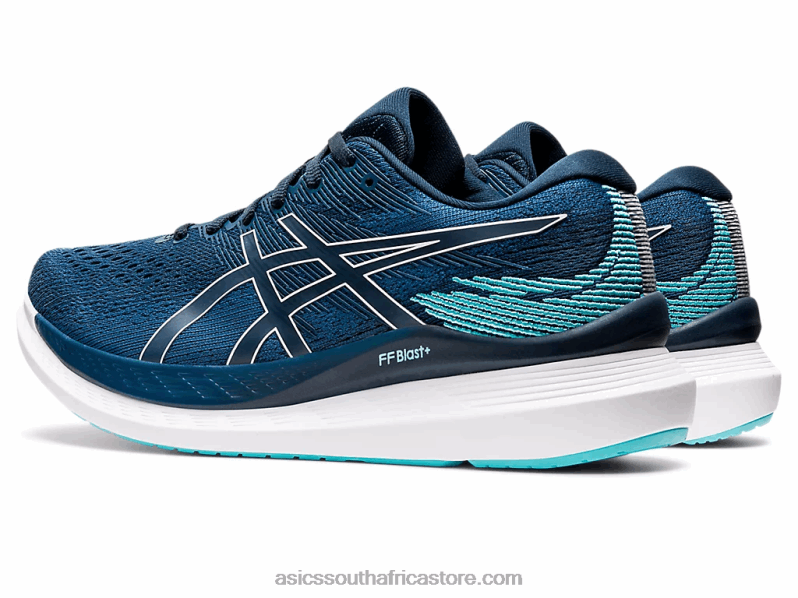 Men Asics Glideride 3 LH4X01201 Mako Blue/French Blue