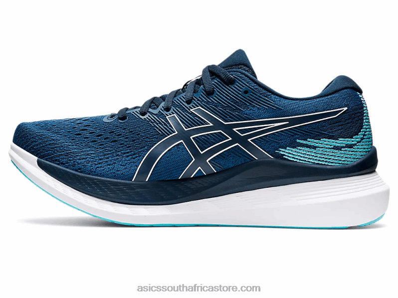 Men Asics Glideride 3 LH4X01201 Mako Blue/French Blue