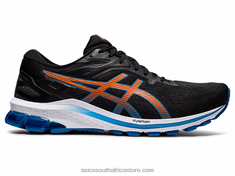 Men Asics Gt-1000 10 LH4X01934 Black/Reborn Blue