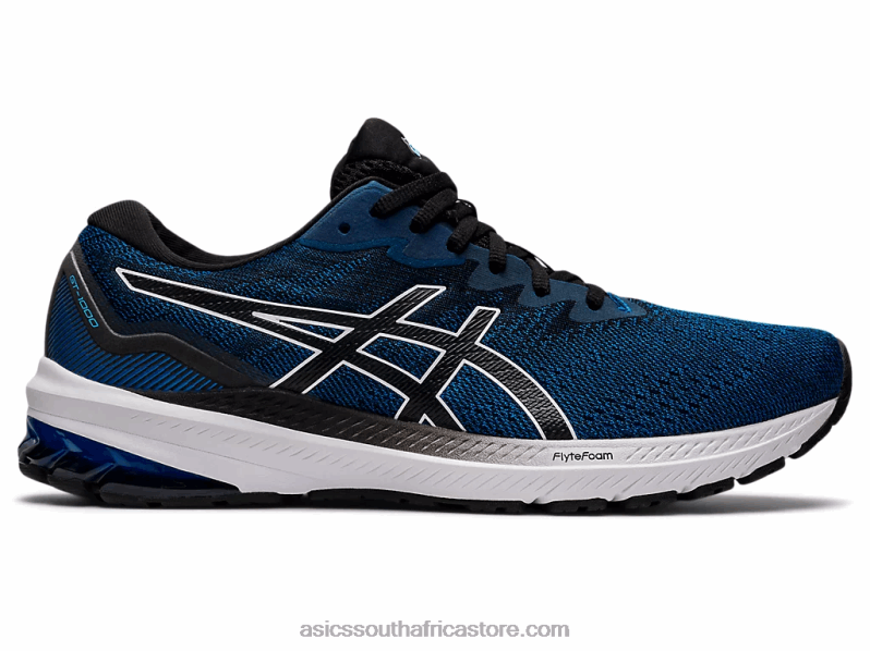 Men Asics Gt-1000 11 LH4X01276 Lake Drive/Black