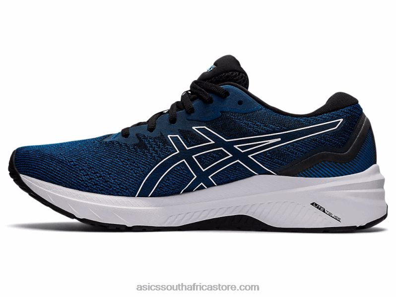 Men Asics Gt-1000 11 LH4X01276 Lake Drive/Black