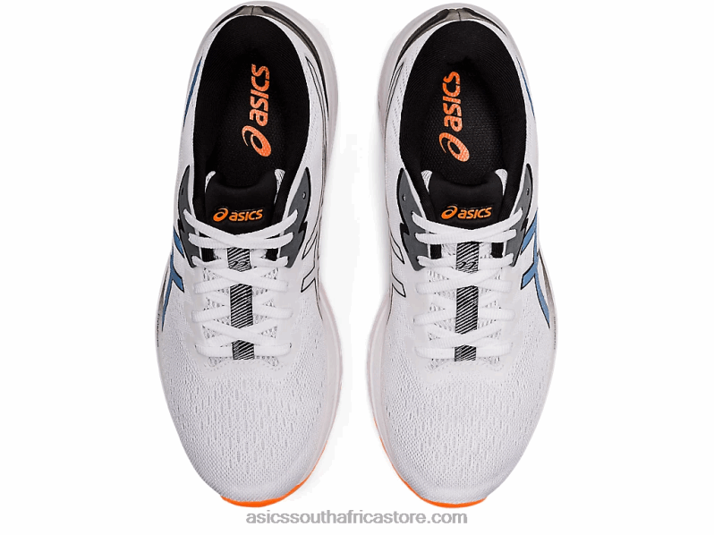 Men Asics Gt-1000 11 LH4X01282 White/Blue Harmony